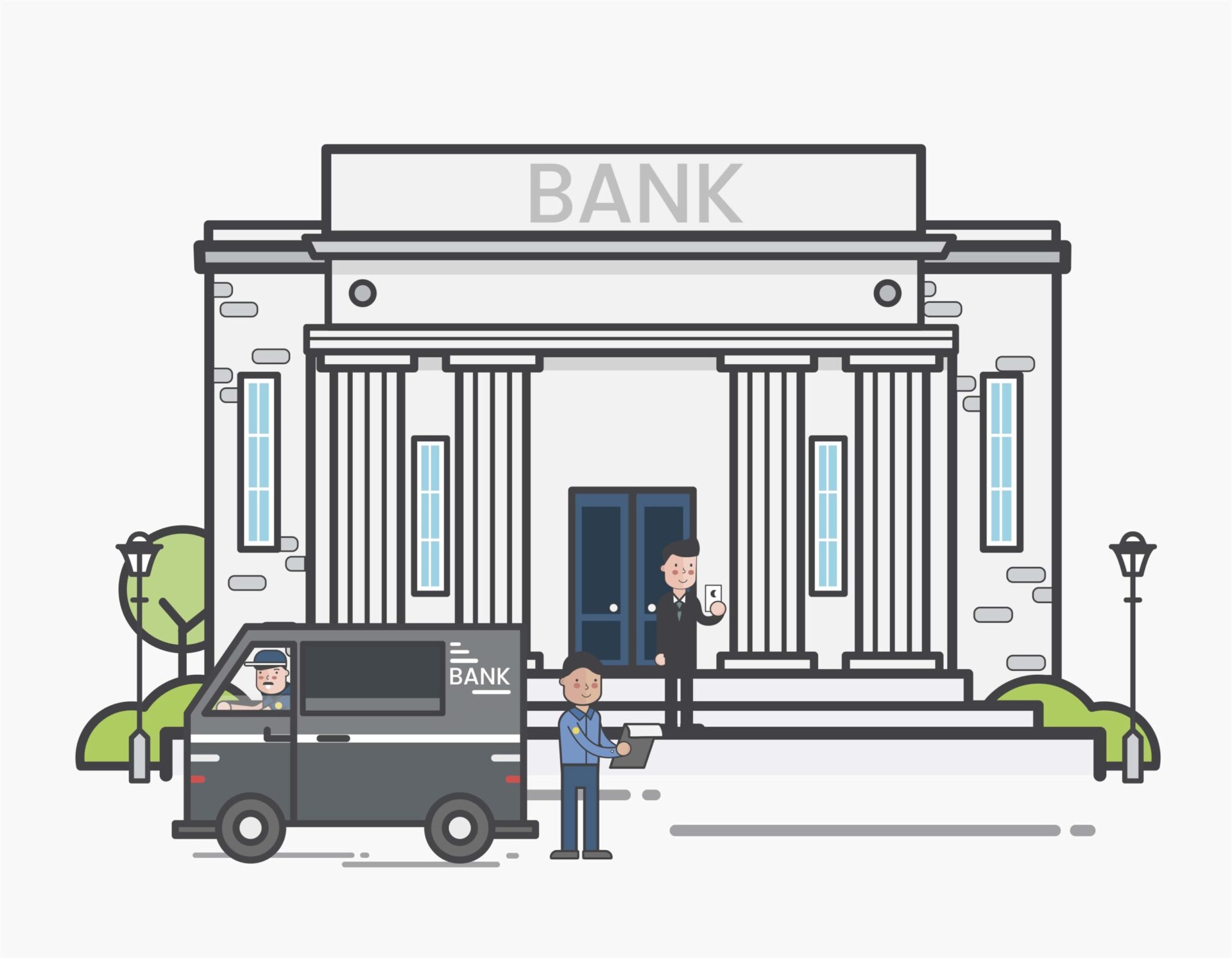 bank_ reception