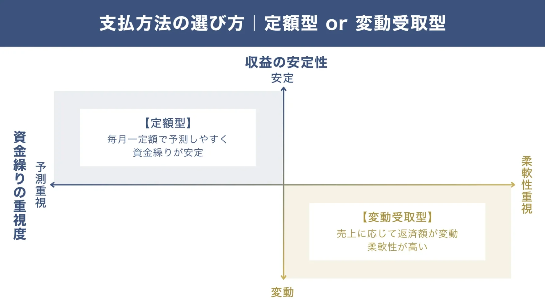 レベニュー・ベースド・ファイナンス(RBF)の種類