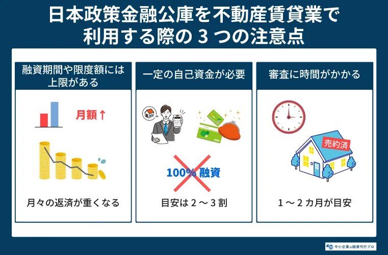 日本政策金融公庫を不動産賃貸業で利用する際の3つの注意点